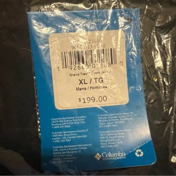 Columbia Grand Trek Hooded Down Jacket - Picture 11 of 13